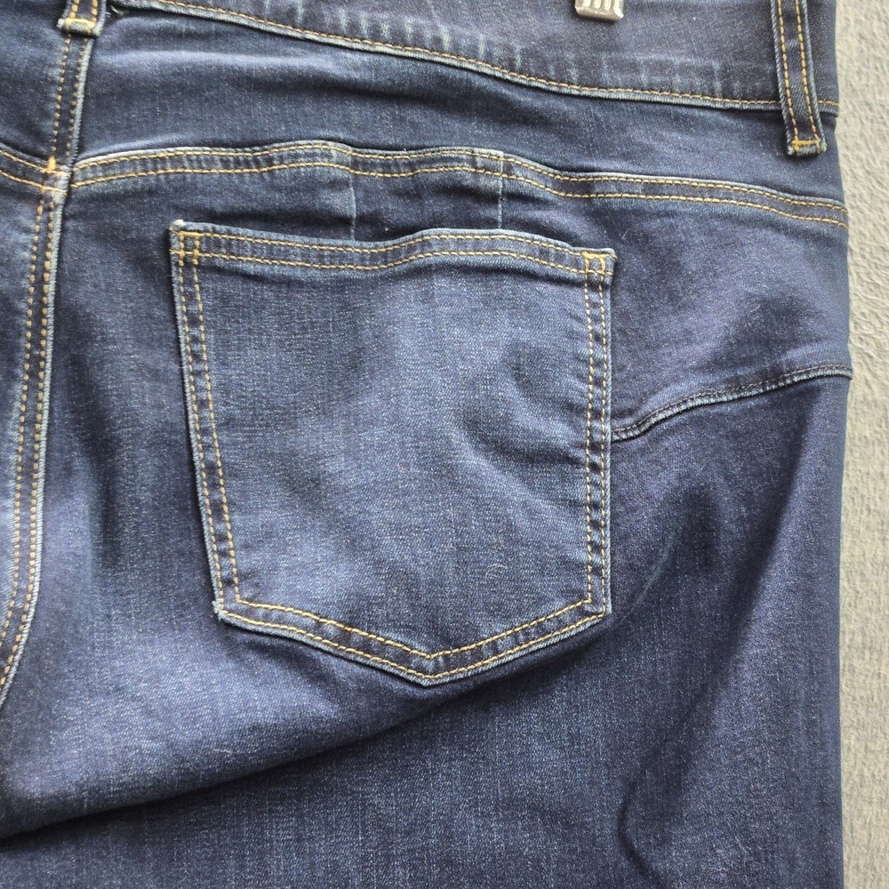 Torrid Women Jeans 18R Dark Blue Denim Wide-Leg 42585299 Bombshell Wide NWT - Picture 11 of 16